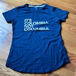 Navy Blue Graphic Tee - Short Sleeve